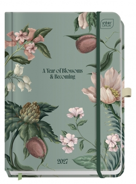 Kalendarz książkowy A5/192k Mat+UV - Wild Flowers