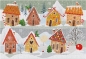 Puzzle Świąteczny domek - Piernikowa wiosna, 250 el.