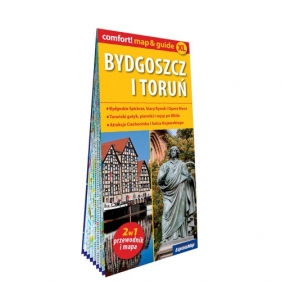 Bydgoszcz i Toruń laminowany map&guide 2w1 przewodnik i mapa) - Opracowanie zbiorowe