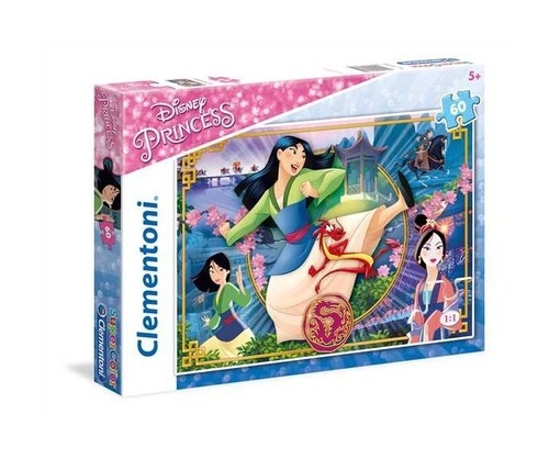 Puzzle SuperColor Księżniczki Mulan 60 (26982)