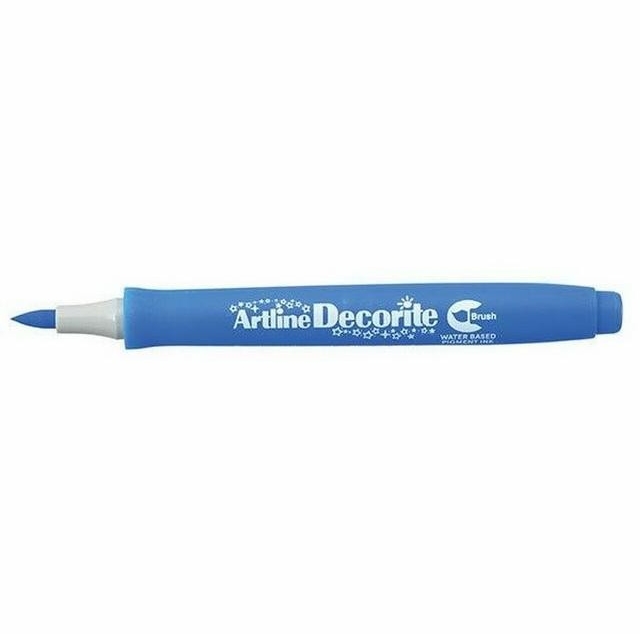 Marker permanentny Artline decorite, niebieski 1,0 mm pędzelek końcówka (AR-033 1 2)