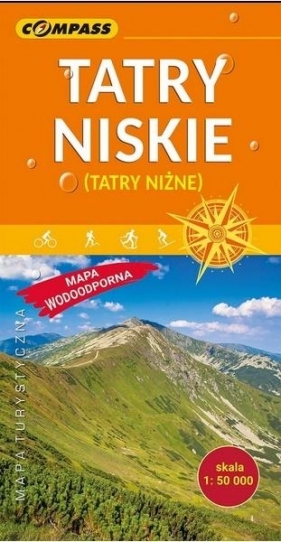 Mapa turystyczna - Tatry Niskie 1:50 000 - Opracowanie zbiorowe