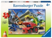 Ravensburger, Puzzle 60: Maszyny budowlane (05182)