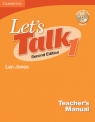 Let's Talk Level 1 Teacher's Manual + CD Leo Jones