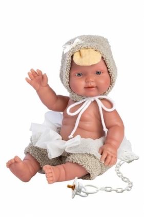 Lalka 26282 bobas chłopiec beżowa kaczor 26cm