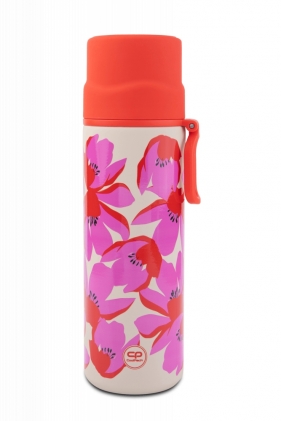 Coolpack, Bidon metalowy z kubeczkiem Vectis - Flores Rosa (Z33914)