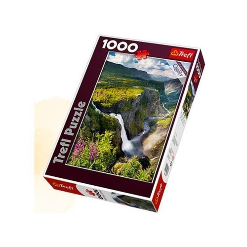 Puzzle Wodospad Voringsfossen Norwegia 1000 (10382)