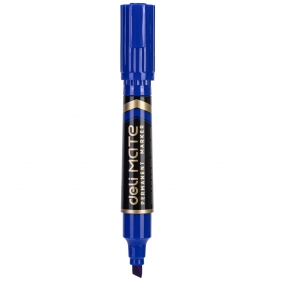 Marker permanentny dwustronny - niebieski
