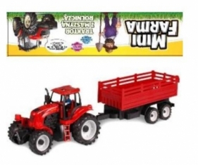 Mini Farma Traktor z przyczepą