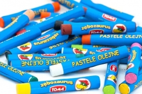 Pastele olejowe Toma, 12 kolorów - Zębozaurus