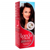 Londa Color Cream, Farba do włosów 4/0 Ciemny Brąz