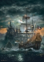 Puzzle High Quality Collection 1500: The Pirates Ship (31682)