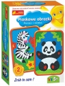  Piaskowe obrazki Panda i zebra