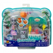 Lalka Enchantimals zestaw Zimowy sklepik (GJX35/GJX37)