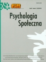 Psychologia Społeczna  1(24) 2013