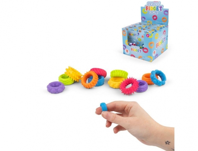 Pierścienie antystresowe sensoryczne