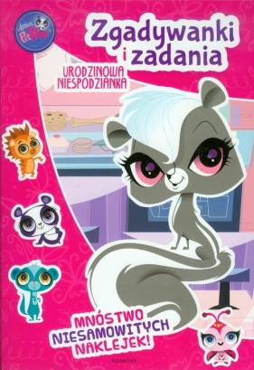 Littlest Pet Shop Zgadywanki i zadania Urodzinowa niespodzianka (00824) - <br />