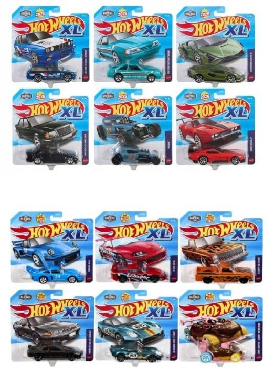 Hot Wheels XL mix