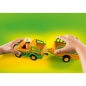 Playmobil 1.2.3: Pojazd do transportu nosorożca (70182)