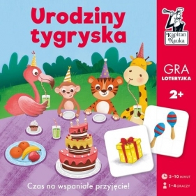 Urodziny tygryska. Gra loteryjka. Kapitan Nauka