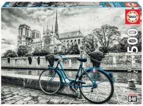 Puzzle 500: Rower w pobliżu Notre Dame (18482)
