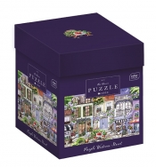 Puzzle 1000: Box Houses 2 - Purple Wisteria Street