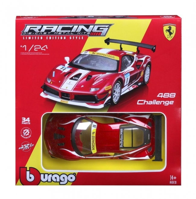 Ferrari Racing Model Kit 488 Challenge