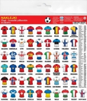 Naklejki Flagi - koszulki piłkarskie Europa