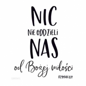 Podstawka korkowa - Nic nie oddzieli nas od Bożej miłości - Opracowanie zbiorowe