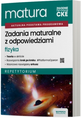 Zadania maturalne z odpowiedziami Matura 2027 Fizyka Repetytorium - Grzegorz Kornaś