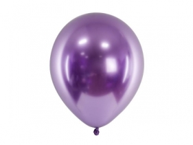 Balony Glossy fiolet 30cm 10szt