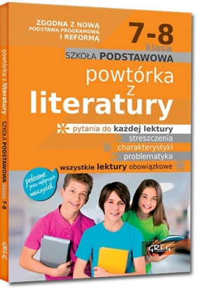 Powtórka z literatury SP 7-8 - Opracowanie zbiorowe