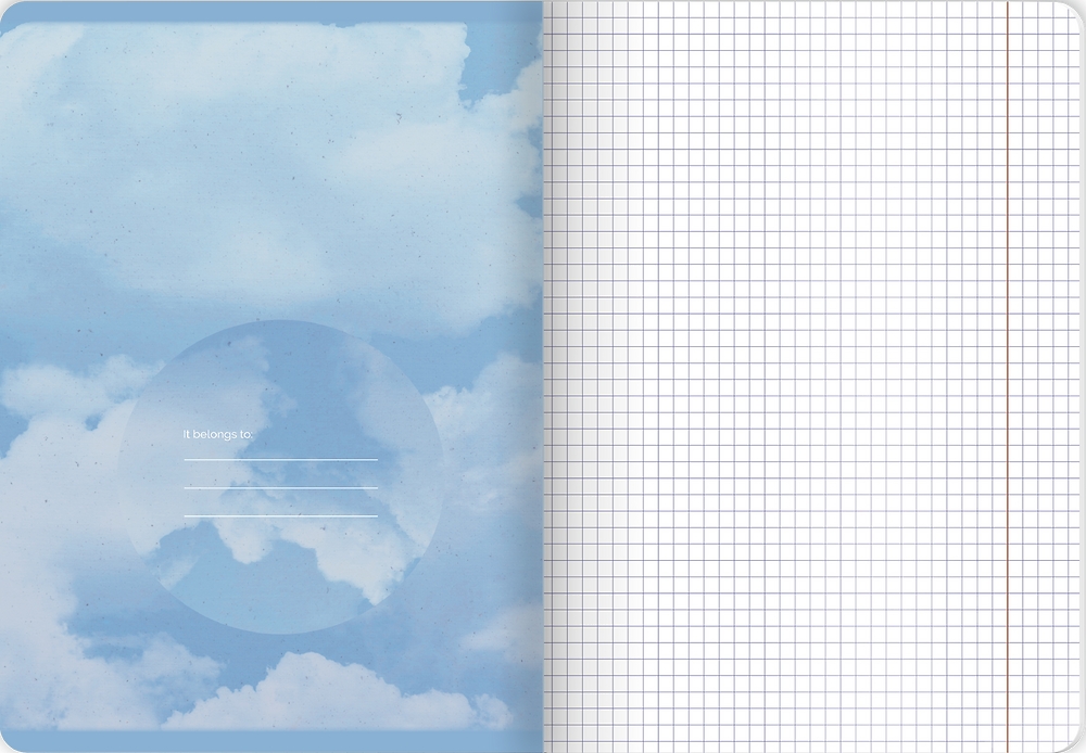 Zeszyt Top 2000 Unnatural Landscape A5/32k kratka z marginesem, 1 szt