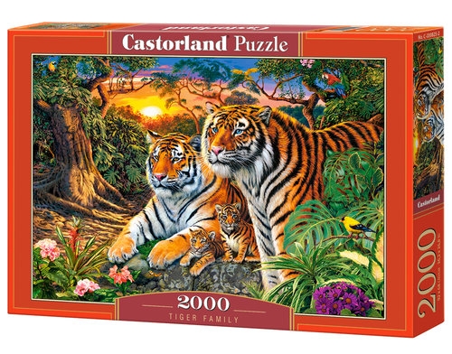 Puzzle 2000 el. C-200825 Tiger Family