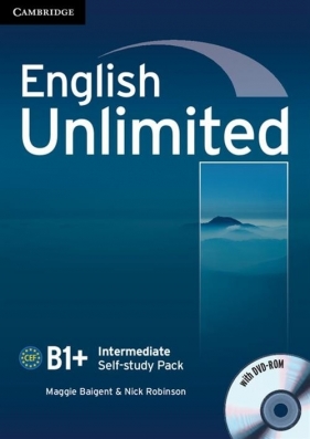 English Unlimited Intermediate Self-study Pack with DVD-ROM - Baigent Maggie, Robinson Nick