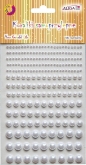Dżety kryształki samoprzylepne perłowe 3,6,8,10mm