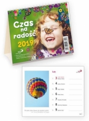 Kalendarz 2019 na biurko Czas na radość