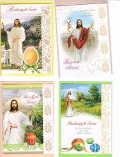 Karnet B6 Wielkanoc BBW religijne (10szt)