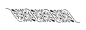 Szablon zmywalny 6x28cm 0,5mm
