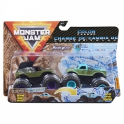 Monster Jam - Pojazdy ze zmianą koloru 2-pak - Mohawk Warrior vs W (6044943/20129423)
