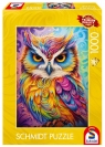  Puzzle PQ 1000 Kolorowa sowa G3