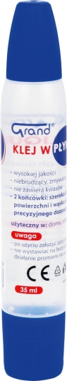 Klej w płynie dwustronny Grand 35 ml. 12 sztuk