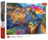 Puzzle 1000 Wieczorny spacer po Cinque Terre TREFL