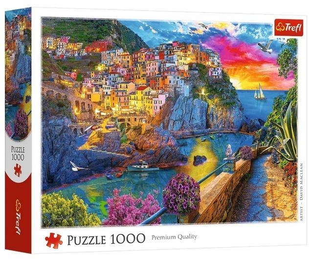 <img src='https://webimage.pl/pics/825/9/d5900511109825.jpg' style='height:440px' /> Puzzle 1000 Wieczorny spacer po Cinque Terre TREFL