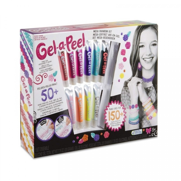 Zestaw kreatywny Gel-a-Peel Mega zestaw Tęczowe kolory (552826E5CPO)