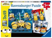 Ravensburger, Puzzle 3w1: Minionki 2 (5082)