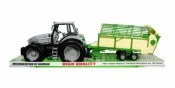 Traktor z przyczepą