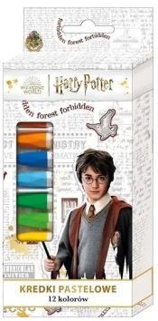 Kredki pastelowe Jumbo 12 kolorów - Harry Potter