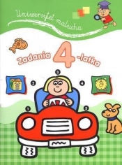 Zadania 4-latka. Uniwersytet malucha - Opracowanie zbiorowe