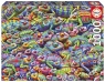 Puzzle Kameleonowy chaos 1000 el 114123 14 +